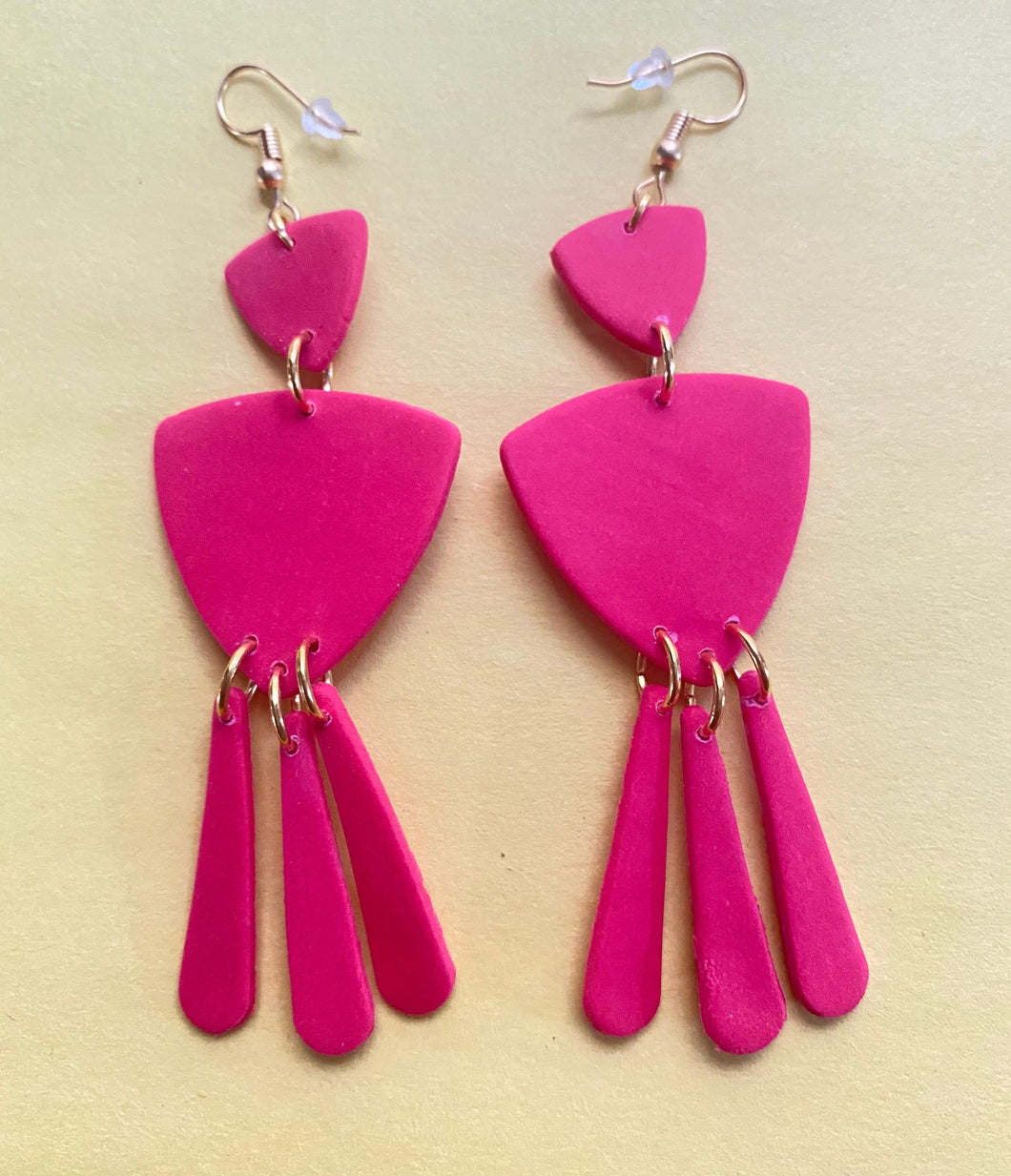 Long Tail Dove Earrings - Summer Pink - Joy Anthony Jewelry