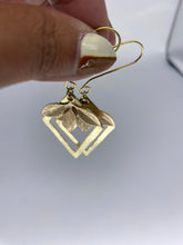 Load image into Gallery viewer, Diamond Leaf Earrings - Joy Anthony Jewelry
